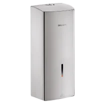 Franz Mensch desinfiserende dispenser Delabie 1l | rustfritt stål, grå, 1 x 1 Stykk, SFM-88865