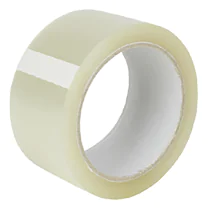 Franz Mensch Emballasjetape med akryllim, støysvak | PP, gjennomsiktig, 36 x 1 rull, SFM-952003