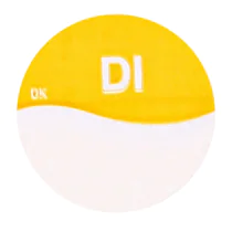 Hygostar Dag i uken etikett "Dienstag" | 19 x 19 mm, gul-hvit, 500 x 1 Stykk, SFM-982512