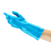 Ansell AlphaTec 37-510, kjemikaliebeskyttelseshansker, blå, 1 x 12 par, SFM-T3751011