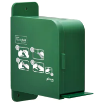 Plum QuickSoft Bandasje, dispenser, grønn, 8 x 1 Stykk, SFM-T5554