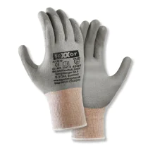 teXXor kuttbeskyttende strikkehansker 2416, PU-belegg, 20 x 12 par, SFM-1081P