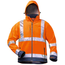 Elysee Bill 22731, high vis softshell jakker, oransje, 1 x 1 Stykk, SFM-TF227312