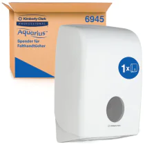 Kimberly Clark Professional Aquarius brettet håndkledispenser, 1 x 1 Stykk, SFM-1213P