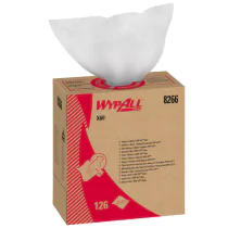 Kimberly Clark WypAll General Clean X60 vindusviskere 8266, 1-lags, boks, hvit, 10 x 126 Stykk, SFM-TK8266