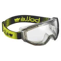 Bolle Safety Goggle – Panoramatisk Visjon og Klare Linser, 1 Boks, SBS-022