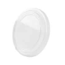 Green Box PLA 18,5 cm rundt lokk, gjennomsiktig, 300 stykker, SGB-DFC08852