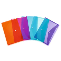 Herma Konvoluttmappe Assortert 22x12cm A4 A5, SDC-1348