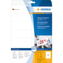 Herma flyttbare etiketter, SDC-1314