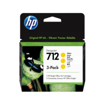 HP 712 29ml DesignJet blekkpatronsett (Cyan, Magenta, Gul), SDC-145