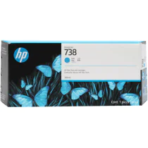 HP DesignJet Blekkpatron – Høy kvalitet, langvarig (HP676M6A, Cyan, 1 Eske)