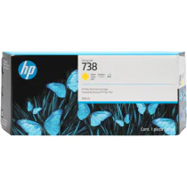 HP 738 300-ml DesignJet blekkpatroner (Cyan, Magenta, Gul), SDC-152