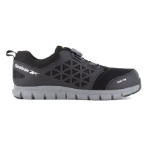 Reebok Atletisk Sikkerhetssko – Lett og Fleksibel (S1P, Black, Størrelser 36-47), 1 Par, SWB-011