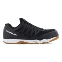 Reebok Speed TR Safety Sko – Lett og Stabil(IB4450, Svart/gummi, 1 Par, størrelse-36)