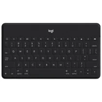 Logitech Keys-To-Go Tastatur – Ultralett, Bærbart (LOG920008554, Svart, 1 Eske)