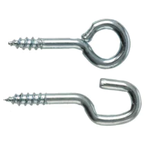 MFT Spiralkrok og Øyekrok 25,2MM/22,2MM – Stål, Elektrolyttisk Behandlet, Høy Kvalitet(218110, 10 Boks)