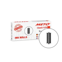 Meto Original Blekkroller og Blekk – Høy ytelse, bærekraftig, 2 Blisterpakning, SAV-35