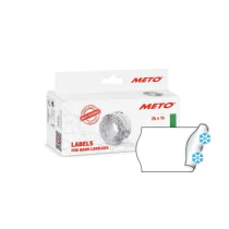 Meto Prislapper – Universell Passform, Høy Kvalitet, 12 Ruller, SAV-39