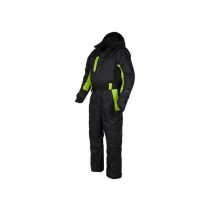 Bulldog SKJOLD 2.0 Vattert og Vanntett Kjeledress (Svart/Gul, Størrelser XS-5XL), SBD-5287