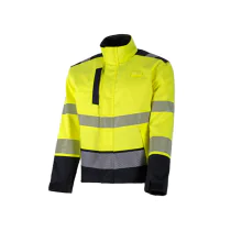 Bulldog Pyrox+ Multinorm Beskyttelse Jakke – Høy Synlighet (Gul/Svart, Størrelser S-5XL), SBD-5705