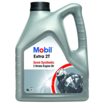 Mobil Extra 2T Motorolje – Høykvalitets, delsyntetisk, 1 Kanne, SBF-130