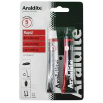Araldite Hurtigherdende Epoxy Lim, 1 Kart, SBF-019