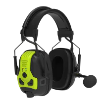 Guardio Freebird BT X Hørselvern – 32 dB SNR, Bluetooth(1001939, Svart/Fluorescerende Gul, Unisex, 1 Stykk, størrelse-One Size)