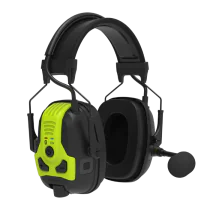 Guardio Freebird BT X Hørselvern – 32 dB SNR, Bluetooth(1001939, Svart/Fluorescerende Gul, Unisex, 1 Stykk, størrelse-One Size)