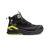 Monitor Evolution Vision Sikkerhetssko – Komfortabel, Vanntett (1002121, Svart, Unisex, 1 Par, størrelse-35)