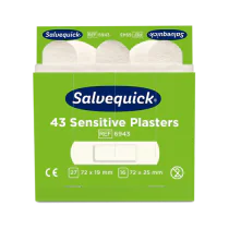 Cederroth Sensitive Plaster - Refill, 43 x 6 Stk