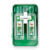 Cederroth Øyeskyllingskap – Kompakt, Beskyttelse (1002305-307, Grønn, 1 Stykk, størrelse-Standard)