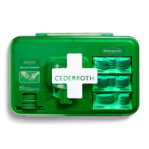 Cederroth Wound Care Dispenser – Alt For Sårbehandling (1002345-409, Blå, 1 Stykk, størrelse-Standard)