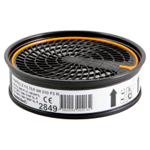 Sundström SR 510 P3 Partikkelfilter – Lav Pustemotstand (1002401-001, Svart, 1 Stykk, størrelse-Standard)