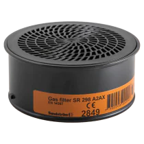 Sundström SR 298 Gassfilter – Optimal Beskyttelse (1002406-001, Svart, 1 Stykk, størrelse-Standard)