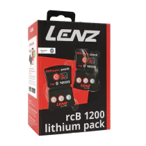 Lenz RCB 1200 Batteri – Justerbar Varme, Lang Batterilevetid (1002445-001, Svart, 1 Stykk, størrelse-Standard)