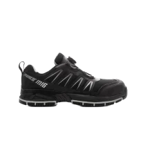 Monitor MIG Safety Shoe – Sporty Design, Høy Komfort(1000077, Svart, Unisex, 1 Par, størrelse-36)