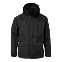 Top Swede Parka – 3-i-1 Beskyttelse(1000724, Svart, Unisex, 1 stykke jakke, størrelse-XS)