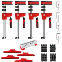 Bessey Korpuszwingen-Set – Allsidig Verktøysett (KRE-SET-A, 1 Stykk)
