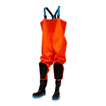 Dolfing Hi-Vis Vadebukser – Vannavstøtende, Fluorescerende Oransje, Størrelser S-3XL, 1 Stykk, SDD-021