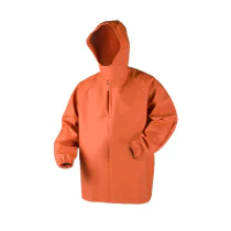 Dolfing Anorak P15 GANSBAAI – Vannavstøtende, Slitesterk(406.15.23.01, Rød oransje, 1 Stykk, størrelse-S)