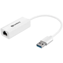 Sandberg USB3.0 Gigabit Nettverksadapter, 1 Stykk, SEN-133-90