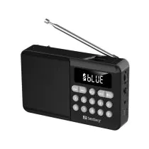 Sandberg Pocket Radio FM/AM Oppladbar, 1 Stykk, SEN-607