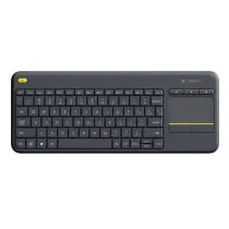 Logitech Wireless Touch Keyboard K400 Plus, svart, ungarsk, 1 Stykk, SEN-920-007157