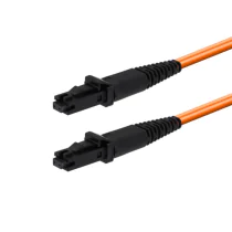 MicroConnect optisk fiberkabel, MTRJ/UPC-MTRJ/UPC, multimodus, dupleks, OM1 (oransje), 3m, 1 Stykk, SEN-FIB410003