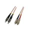 MicroConnect optisk fiberkabel, FC-SC, multimodus, dupleks, OM1 (oransje) 10m, 1 Stykk, SEN-FIB720010