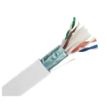 MicroConnect Cat6 FTP Solid, 23AWG 0,55MM CCA, PVC,305m, 1 Stykk, SEN-KAB040-305