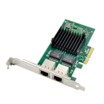 MicroConnect PCIe 2-ports Intel I350AM2 Dual 1GbE serverkort, 1 Stykk, SEN-MC-PCIE-I350-T2