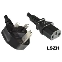 MicroConnect strømkabel UK Type G - C13, C5, C7 (0,5-5m), 1 Stykk, SEN-365