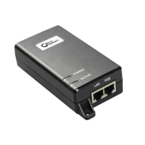 MicroConnect 30W, 802.3af/at, PoE, injektor UK, 1 Stykk, SEN-POEINJ-30W-UK