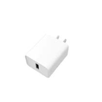 eSTUFF Hjemmelader USB-A 2,4A 12W, US-plugg - Hvit, 1 Stykk, SEN-W125869058